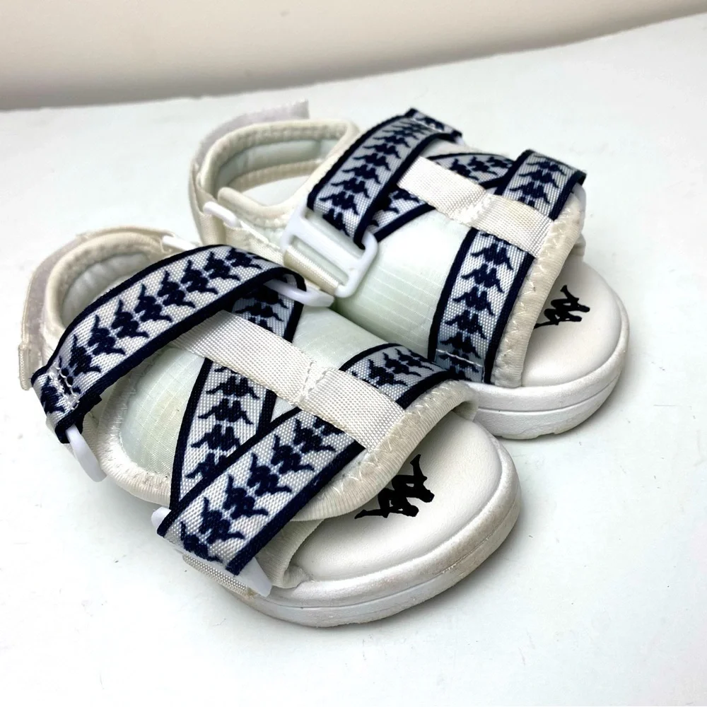 Kappa Banda mitel 2 white and black Slip-On (read details)